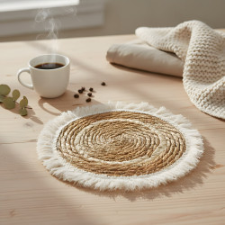 Straw Coaster 25 cm